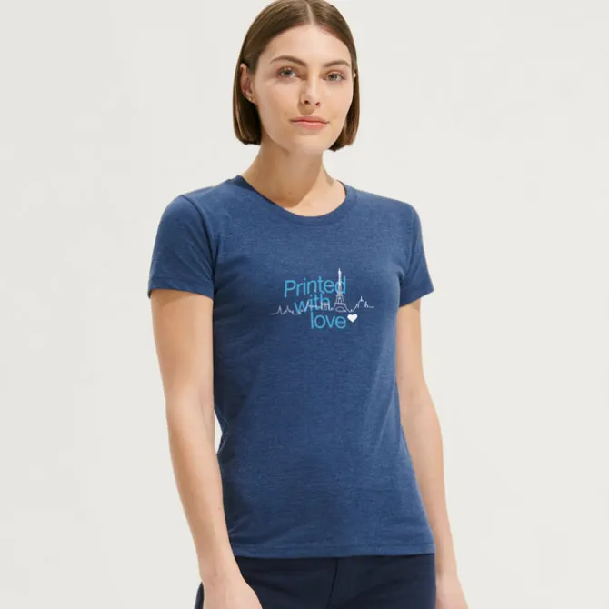 REGENT F Damski T-Shirt / French Navy S02758-FN-XL