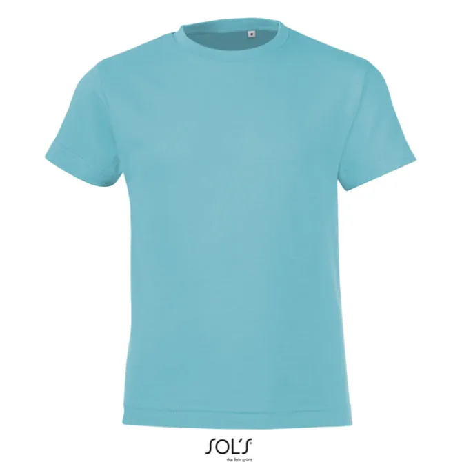 REGENT F Dziecięcy T-SHIRT / Atoll blue S01183-AL-L
