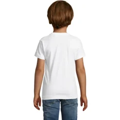 REGENT F Dziecięcy T-SHIRT / Biały S01183-WH-L