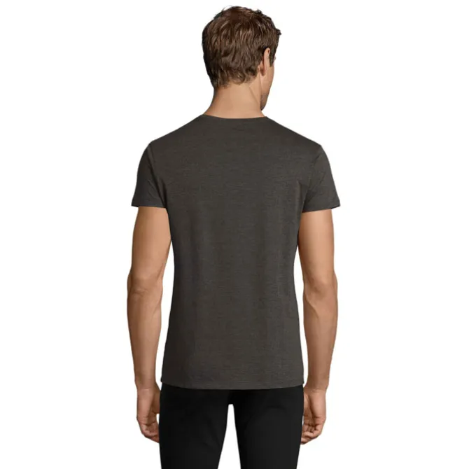 REGENT F Męski T-Shirt 150g / Charcoal melange S00553-CE-L