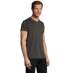 REGENT F Męski T-Shirt 150g / Charcoal melange S00553-CE-L
