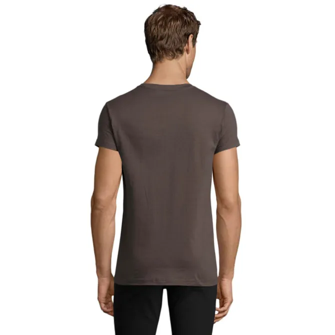 REGENT F Męski T-Shirt 150g / Ciemny szary S00553-DG-L
