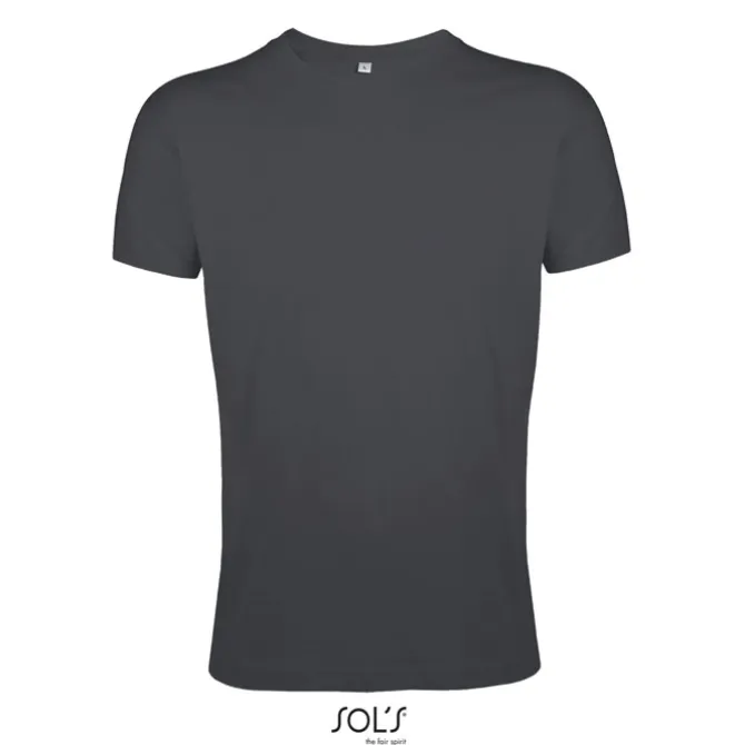 REGENT F Męski T-Shirt 150g / Ciemny szary S00553-DG-L