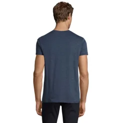 REGENT F Męski T-Shirt 150g / Melanż denim S00553-HD-S