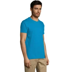 REGENT UNISEX T-SHIRT 150g / Aqua S11380-AQ-XS