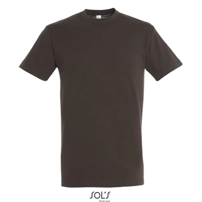 REGENT UNISEX T-SHIRT 150g / Chocolate S11380-CH-XS