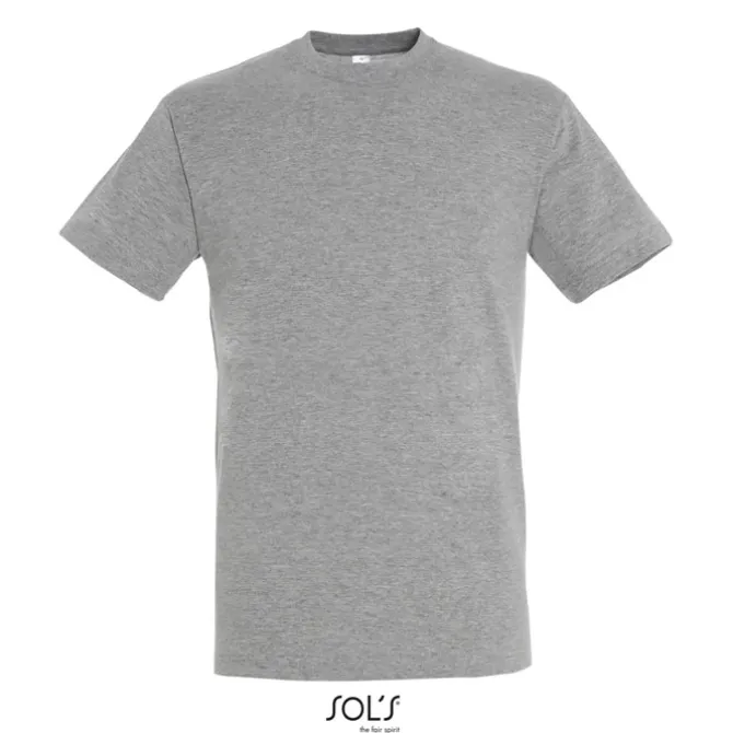 REGENT UNISEX T-SHIRT 150g / Szary melanż S11380-GM-XL