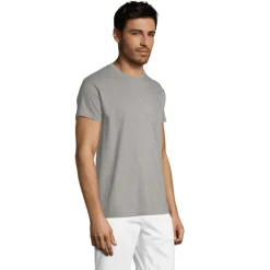 REGENT UNISEX T-SHIRT 150g / Szary melanż S11380-GM-3XL