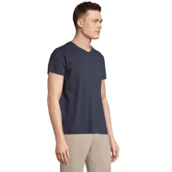 REGENT V  V-NECK T-SHIRT / French Navy S04765-FN-L