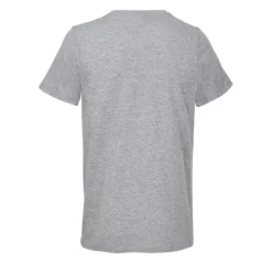 REGENT V  V-NECK T-SHIRT / Szary Melanż S04765-GM-XXL