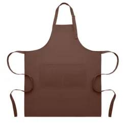 Regulowany fartuch kuchenny / Czekolada MO2349-41