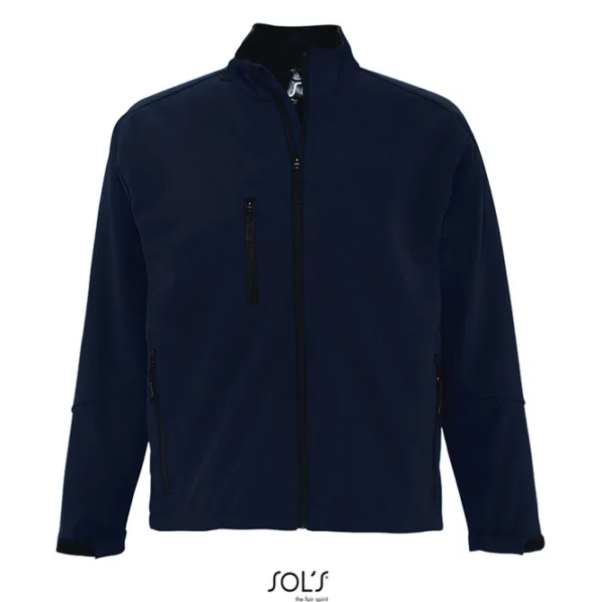 RELAX Męski softshell 340g / Abyss blue S46600-AB-L