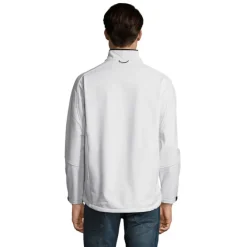 RELAX Męski softshell 340g / Bialy S46600-WH-3XL