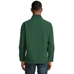RELAX Męski softshell 340g / Ciemno-Zielony S46600-BO-L