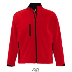 RELAX Męski softshell 340g / Pepper red S46600-PE-XL