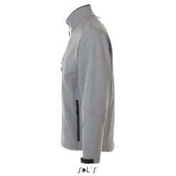 RELAX Męski softshell 340g / Szary melanż S46600-GM-M