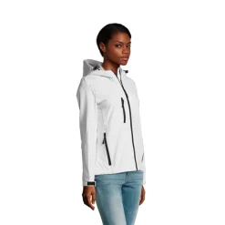 REPLAY damski softshell340 / Bialy S46802-WH-M