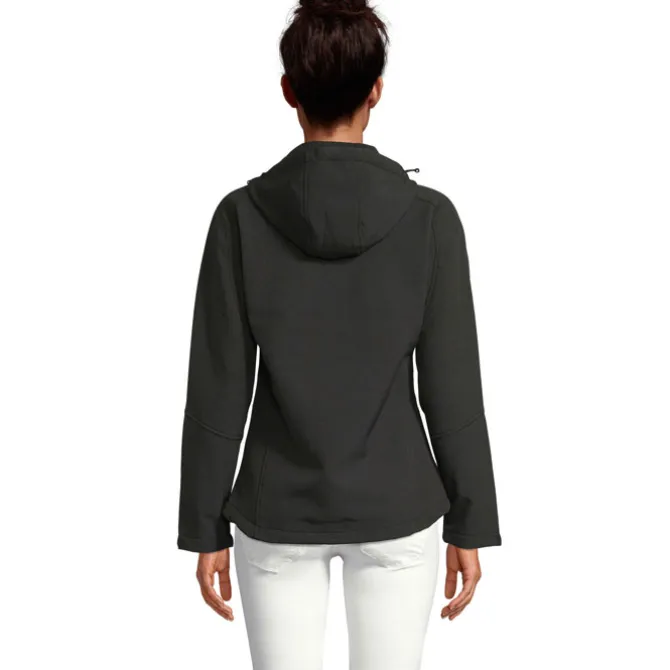 REPLAY damski softshell340 / Czarny / Czarny opal S46802-BK-S