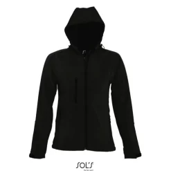 REPLAY damski softshell340 / Czarny / Czarny opal S46802-BK-S