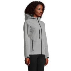 REPLAY damski softshell340 / Szary melanż S46802-GM-S