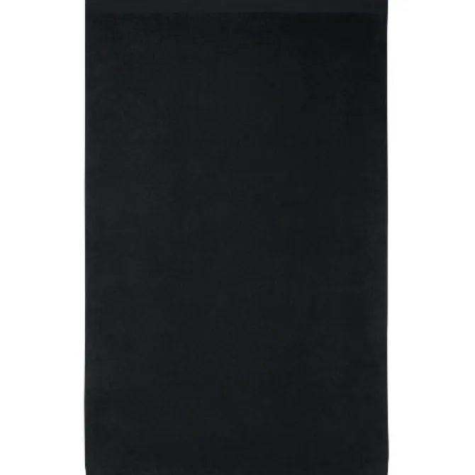 Riley bawełniany ręcznik kąpielowy o gramaturze 550 g/m² i wymiarach 100 x 180 cm / Czarny 11700790