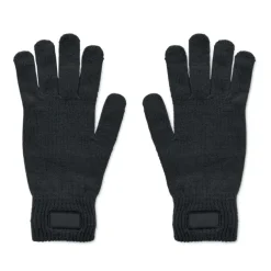 Rękawice z RPET / Czarny MO2399-03