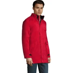 ROBYN OCIEPLANA KURTKA / Czerwony S02109-RD-XL