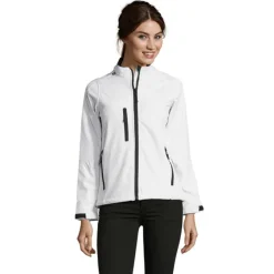ROXY Damski softshell 340g / Bialy S46800-WH-L