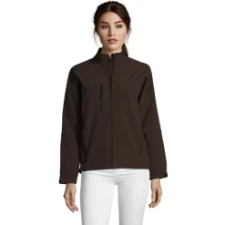 ROXY Damski softshell 340g / Dark Chocolate S46800-DC-S