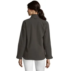 ROXY Damski softshell 340g / Szarość Węgla Drzewnego S46800-CR-L