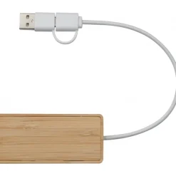 Rozgałęźnik USB KUALA LUMPUR / Beżowy 375413