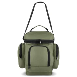 R-PET 600D Lunch cooler 10L / Oliwkowa zieleń LT95355-N0043