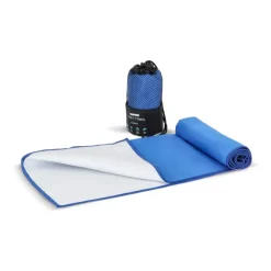 R-PET Szybkoschnący ręcznik 40×80 cm z woreczkiem, sublimacja. / Niebieski LT97214-N0011