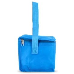 R-PET 6 Torba chłodząca na puszki z włókniny 20 x 13 x 12,5 cm 75g/m² / Jasnoniebieski LT95390-N0012