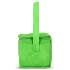 R-PET 6 Torba chłodząca na puszki z włókniny 20 x 13 x 12,5 cm 75g/m² / Jasnozielony LT95390-N0032