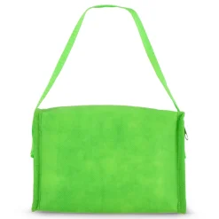 R-PET 6 Torba chłodząca na puszki z włókniny 20 x 13 x 12,5 cm 75g/m² / Jasnozielony LT95390-N0032