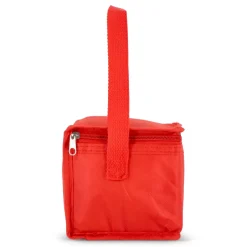 R-PET 6 Torba chłodząca na puszki z włókniny 20 x 13 x 12,5 cm 75g/m² / Czerwony LT95390-N0021