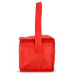 R-PET 6 Torba chłodząca na puszki z włókniny 20 x 13 x 12,5 cm 75g/m² / Czerwony LT95390-N0021