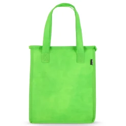 R-PET Torba chłodząca z włókniny 23 x 15 x 27,5 cm 75g/m² / Jasnozielony LT95392-N0032