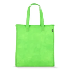 R-PET Torba chłodząca z włókniny 33 x 25,5 x 37 cm 75 g/m² / Jasnozielony LT95391-N0032