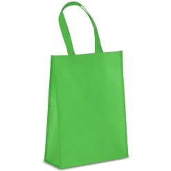 R-PET Torba transportowa laminowana włóknina 30 x 12 x 40cm 105g/m² / Jasnozielony LT91331-N0032