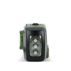 SafeSound Radio awaryjne zasilane energią słoneczną i korbką / Ciemnozielony LT95607-N0030