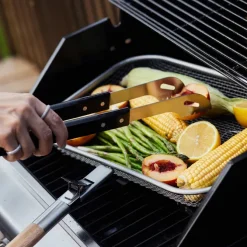 Sagaform Fredde BBQ zestaw 3 szt. / Czarny / srebrny LT52225-N0205