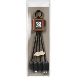 SCX.design C19 łatwy w użyciu kabel drewniany / Drewno 2PX04471