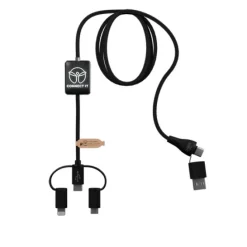 SCX.design C48 CarPlay kabel do ładowania 5 w 1  / Czarny 2PX12190