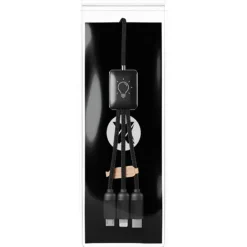 SCX.design C28 długi kabel do łądowania 5 w 1 / Czerwony 2PX06421