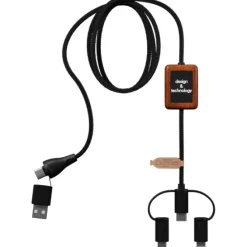 SCX.design C46 kabel CarPlay 5 w 1 / Czarny 2PX13890