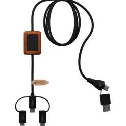 SCX.design C46 kabel CarPlay 5 w 1 / Czarny 2PX13890