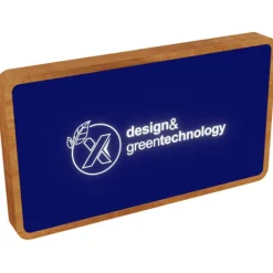 SCX.design P36 podświetlany bezprzewodowy powerbank 5000 mAh / Czarny 2PX05990