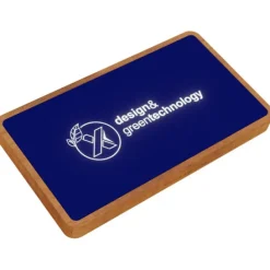 SCX.design P36 podświetlany bezprzewodowy powerbank 5000 mAh / Reflex blue 2PX05952
